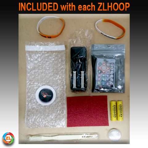 Included with ZL Smart LED Hoops