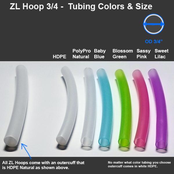 ZL Hoop Smart LED Hoops Tubing Colors
